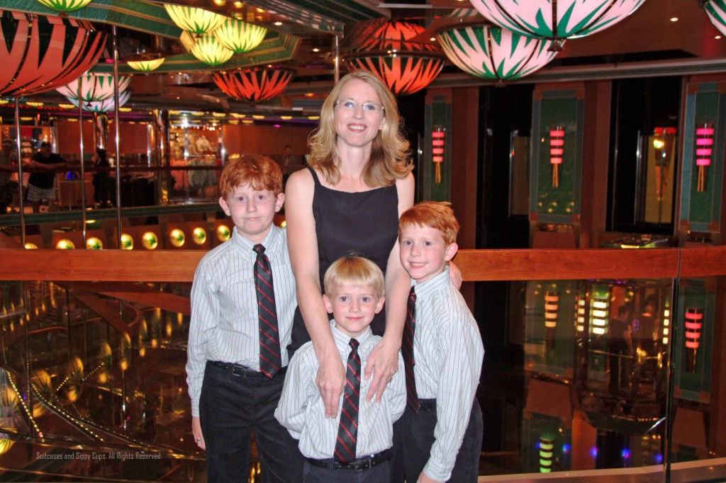 Formal night aboard the Carnival Magic