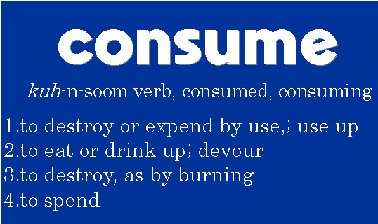 Consume meaning