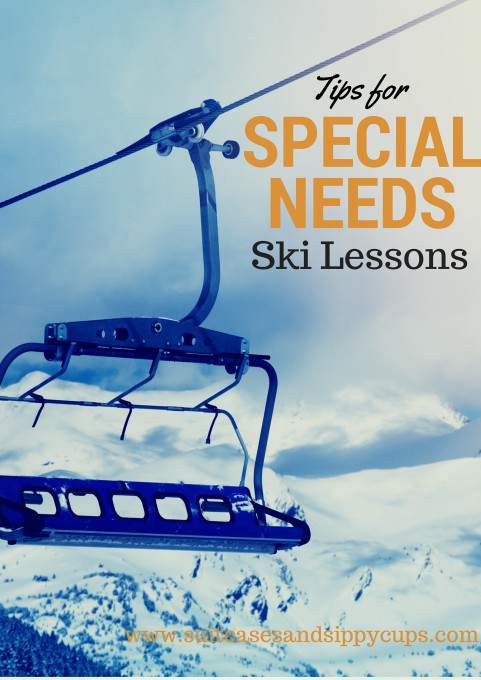 Tips for special needs ski lessons