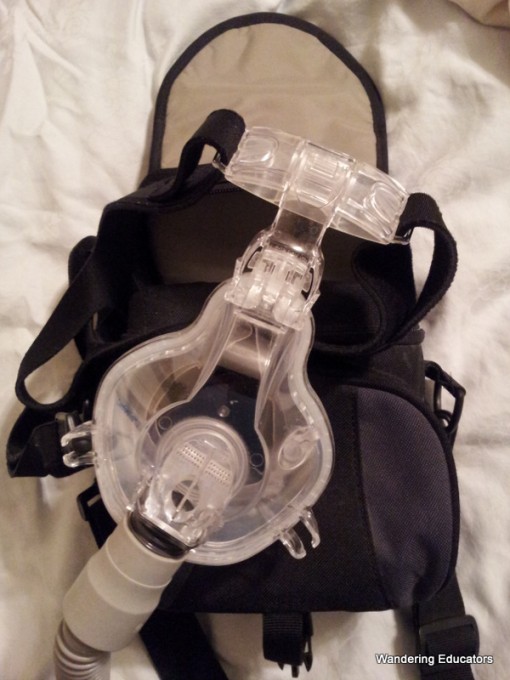 wandering educators camera case for CPAP mask