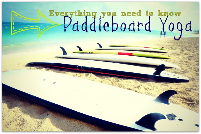 paddleboard yoga