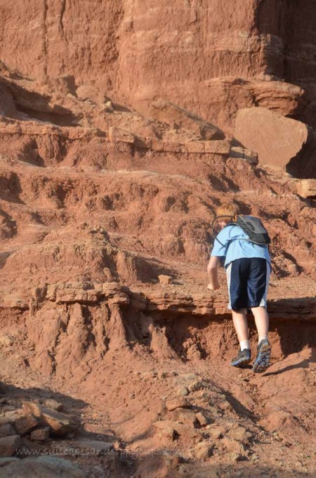 scrambling palo duro canyon