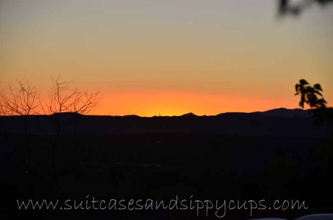 sunset Santa Fe