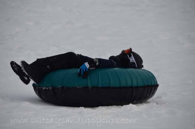 Resting at Tubing Hill Keystone