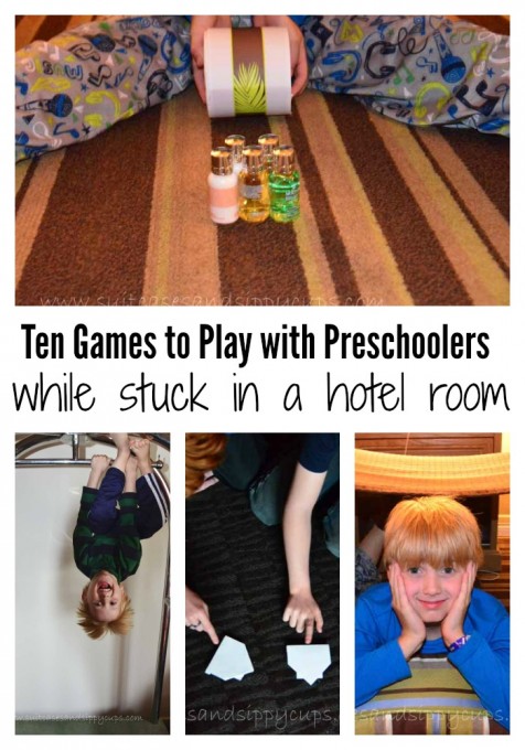 Hotel Room Games with Kids