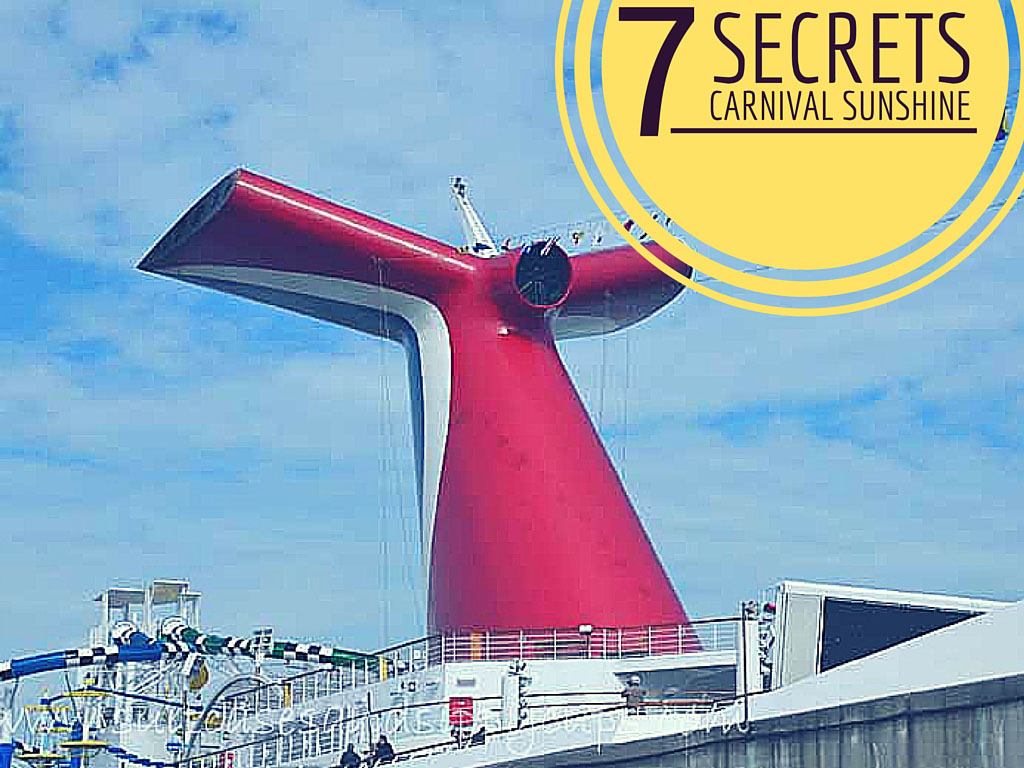 Seven Secret Spots Aboard the Carnival Sunshine test