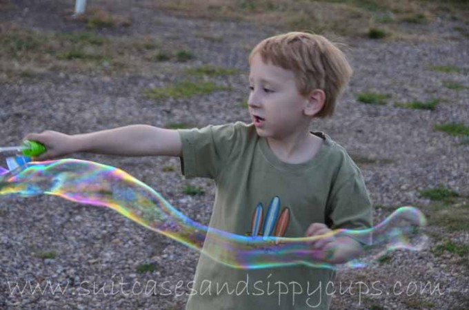 bubbles at the drive in movie