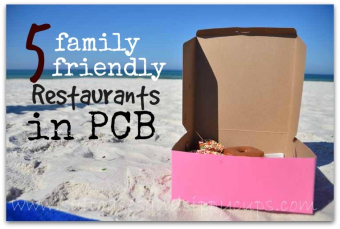 five family friendly restaurants in PCB