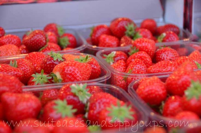 strawberries from France