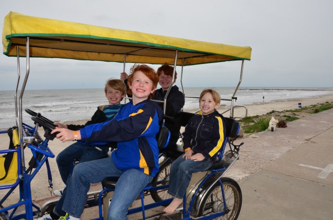 Beach Bicycle in Galveston