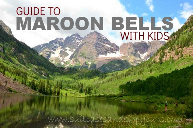 maroon bells with kids