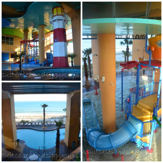 water features at Splash Resort