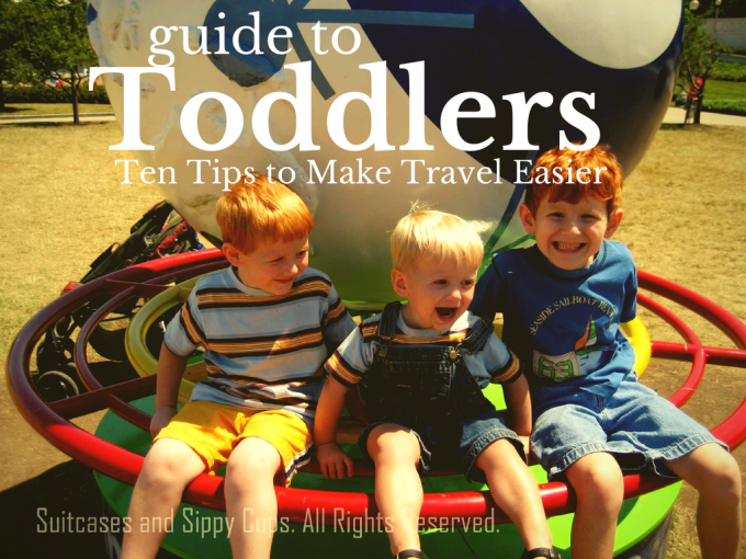 tips for traveling with toddlers