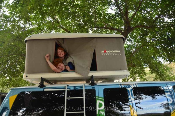 roof-top sleeper campervan