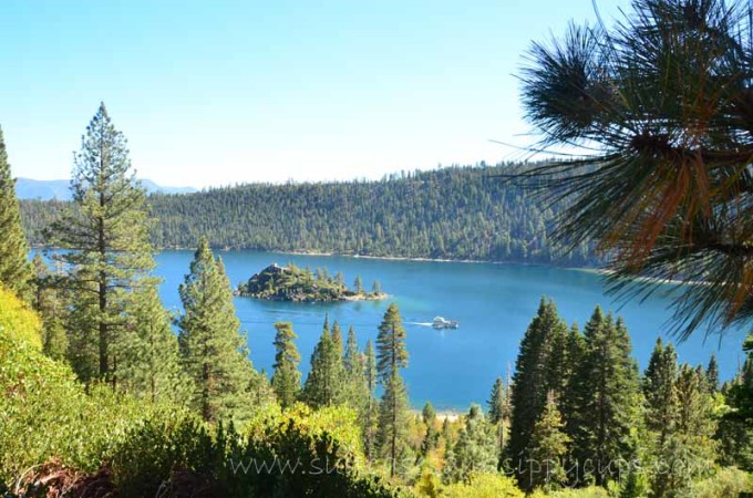 Fanette Island Emerald Bay Lake Tahoe