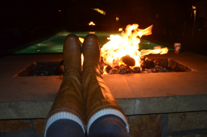 relaxing by the Viceroy pool