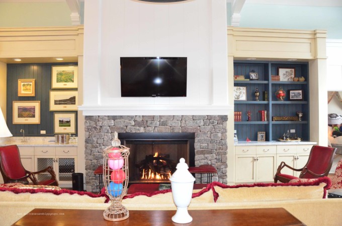 living room of The Broadmoor Cottages