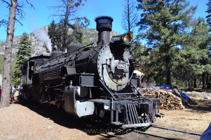 steam engine narrow gauge railway