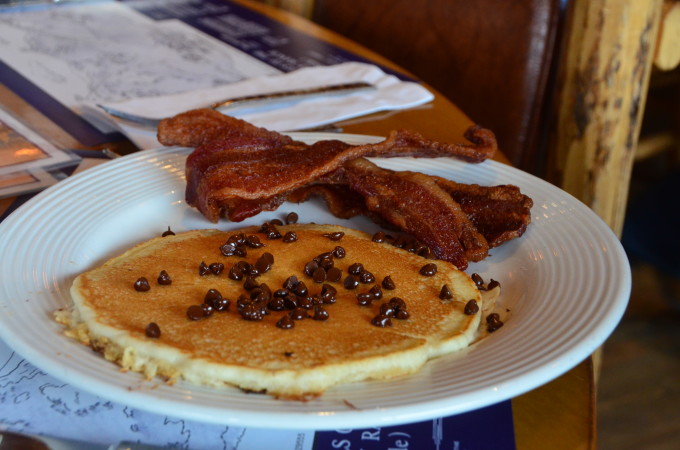 breakfast at a guest ranch