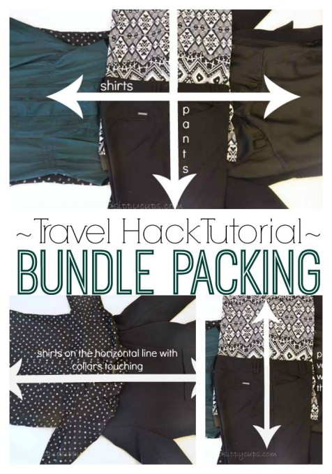 Travel Hack Tutorial How to Bundle Pack