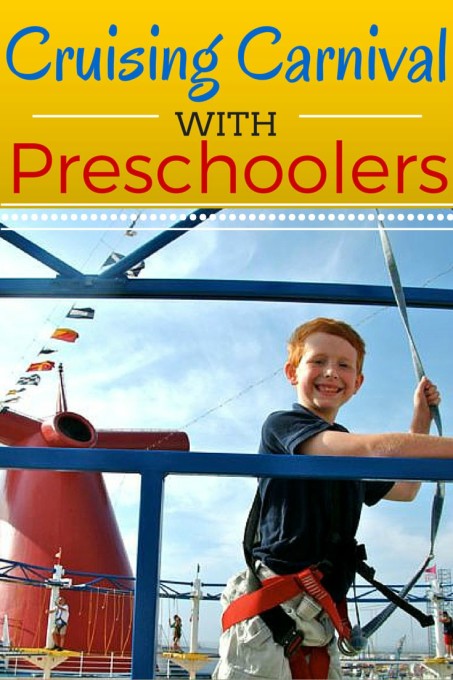 cruising carnival with preschoolers