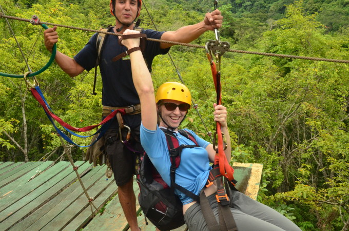 ziplining in costa rica