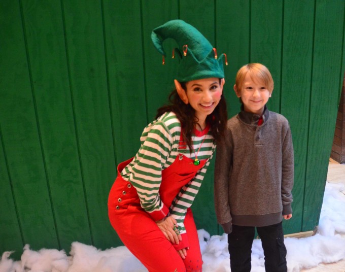 meeting an elf at the Anatole